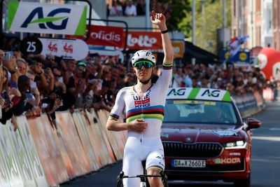 Tadej Pogacar solos to effortless third win at Liege-Bastogne-Liege