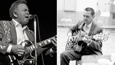 “I said, ‘Merle, do you remember this?’ and I played him his song Sweet Bunch of Daisies. He said, ‘I remember it. I've never heard it played that good’”: When Roy Clark met his guitar hero
