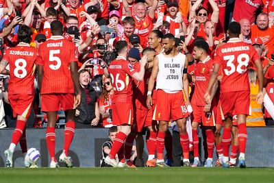 Liverpool secure Premier League title with crushing win against Tottenham