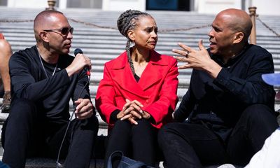 Hakeem Jeffries and Cory Booker hold 12-hour sit-in against GOP funding plan
