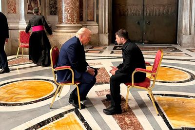 Let us hope the Trump-Zelensky meeting in St Peter’s is a sign of a better relationship