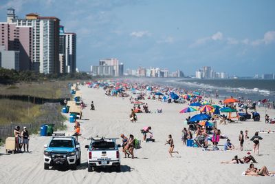 Mass shooting in Myrtle Beach tourist hotspot leaves 11 injured, suspect killed by police
