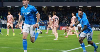 Scott McTominay brace sends Napoli three clear in Serie A and Scot ahead of Denis Law