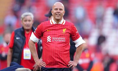 Arne Slot’s coolness lies at heart of Liverpool’s record-equalling title