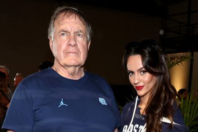 Bill Belichick’s girlfriend Jordon Hudson interrupts interview to shut down question about their relationship