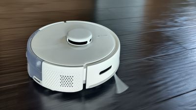 Thanks to this super cheap robot vacuum, I no longer hate my black kitchen floor