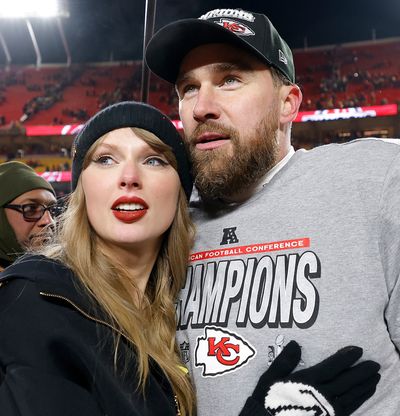 Travis Kelce Emerges in Las Vegas Without Taylor Swift for a Night Out With a Pop Star