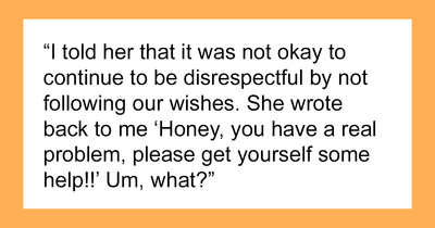 MIL Gets Banned From Kissing Grandson, Tells Mom She “Has A Problem And Needs Help”