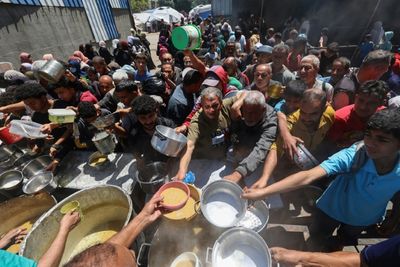 'Hunger Breaks Everything': Desperate Gazans Scramble For Food