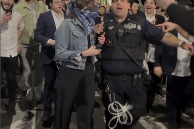 Mob chased Brooklyn woman after mistaking her for protester at speech by Israeli security minister