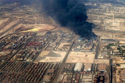 Fires Rage 2 Days After Iran Port Blast Killed 40