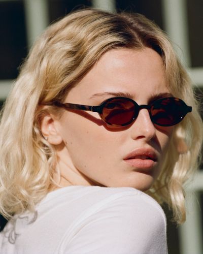 The It summer sunglasses to wear for London's 'mini heatwave' (hint: they’re small, oval and acetate)
