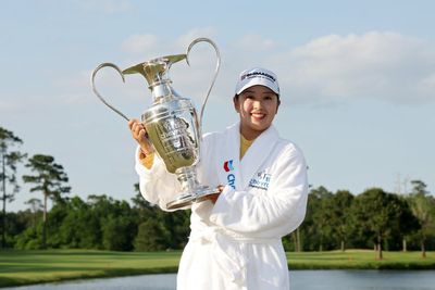 Mao Saigo claims first major at Chevron Championship after costly error from Ariya Jutanugarn