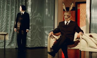 ‘A mix of vaudeville and David Lynch’: the hit play about a giant rabbit on a psychoanalyst’s couch