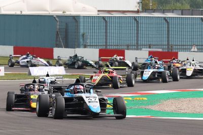 British F4 enjoys frenetic Donington Park opener with the spoils shared