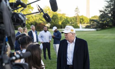 Trump signs orders stepping up immigration crackdown and ‘unleashing America’s law enforcement’ – as it happened