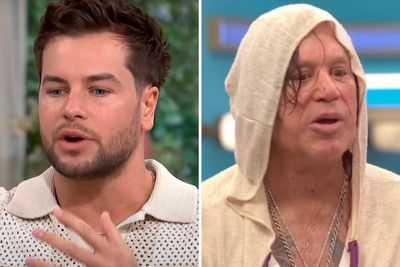 Chris Hughes says he ‘feels sorry’ for Mickey Rourke after Celebrity Big Brother fight