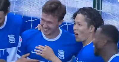 Watch as Rangers loanee scores again for Birmingham in record-breaking result