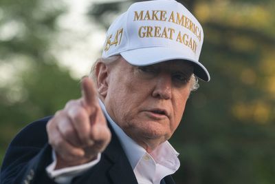 ‘I’m having a lot of fun, considering what I do,’ says Trump of his second term as he says this time he runs the country and the world