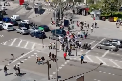 Watch: Huge power outage hits Lisbon causing transport chaos