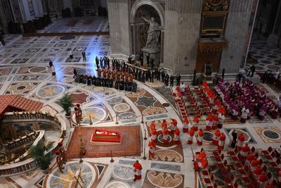 Disgraced cardinal formally withdraws from participation in conclave