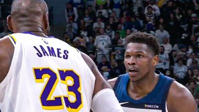 Anthony Edwards Got Extra Physical With LeBron James for Hilariously Simple Reason