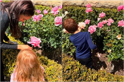 Meghan Markle shows off Archie and Lilibet’s matching red hair in rare photo