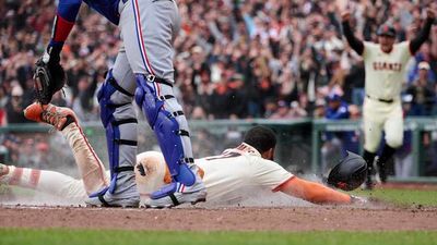 Giants, Rangers Announcers Baffled by Little League Walk-Off to End Game
