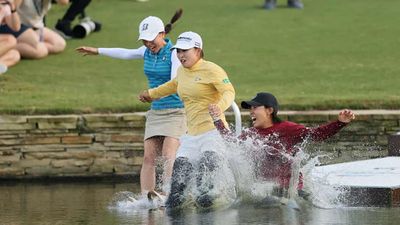 Mao Saigo Jumped in Pond After Winning Chevron Championship Despite Not Being Able to Swim