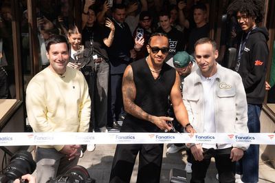 Lewis Hamilton teams up with Fanatics after London store launch