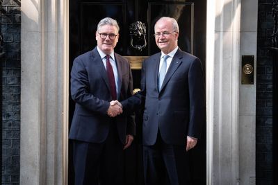 Keir Starmer hosts Palestinian leader as Government unveils £101m in support