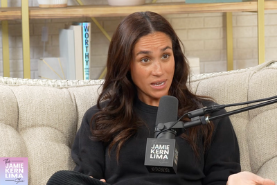 Meghan Markle says she and Prince Harry were ‘in the trenches’ when dating in subtle dig at royal family