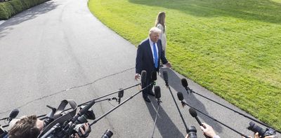 Trump’s first 100 days: economic uncertainty spikes while the president’s approval ratings tank