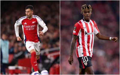 Arsenal: Gabriel Martinelli will be 'really happy' if Nico Williams signs as Gunners eye reinforcements