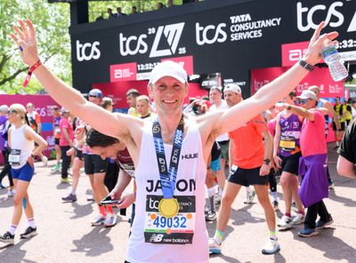 'Not bad for a sprinter' - Jason Kenny runs London Marathon in impressive time