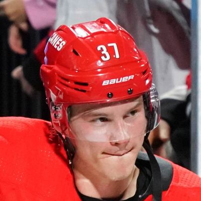 Andrei Svechnikov records second NHL playoff hat trick