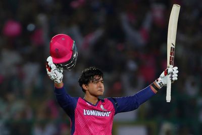 14-year-old Suryavanshi smashes a record-breaking T20 century in cricket's Indian Premier League