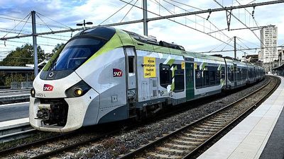 Taking the train can be almost twice as fast as flying for some journeys in France