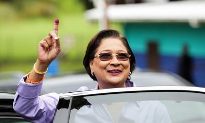 Former PM Kamla Persad-Bissessar wins election in Trinidad and Tobago
