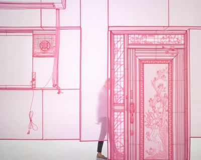 Do Ho Suh: Walk the House review – all the des res of one man’s life, right down to the towel rails