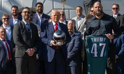 Jalen Hurts stays away as Eagles visit White House to celebrate Super Bowl victory