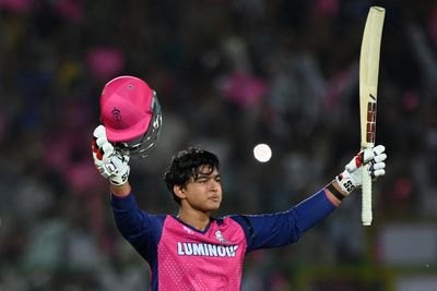 Indian fans go wild as teen cricket prodigy Vaibhav Suryavanshi hits stunning IPL century