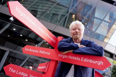 Richard Branson says opening of first Virgin hotel in London ‘really special’