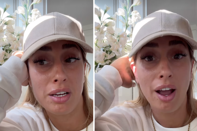 Stacey Solomon says ‘I hate crying’ after beloved dog undergoes operation on ‘underlying condition’