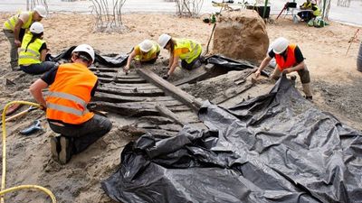 Spanish archaeologists find 500-year-old medieval shipwreck in Barcelona