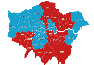 Marginal rise for London house prices while North-South growth gap widens