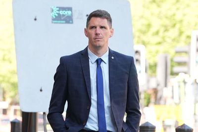 Former police sergeant in court charged with striking man during arrest