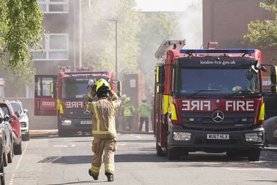 Residents woke up to loud bangs and smoke from substation fire