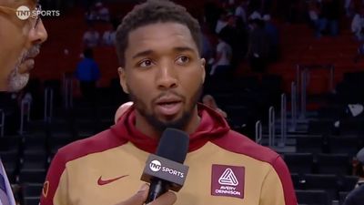 Donovan Mitchell Had Heartfelt Postgame Message for Kevin Love After His Dad's Death