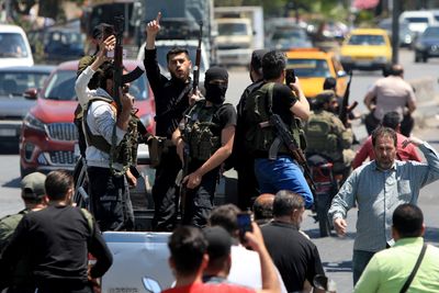 More than 10 dead in clashes near Syrian capital Damascus